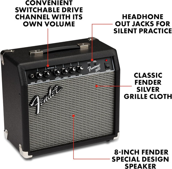 AMPLIFIER GUITAR FENDER FRONTMAN 20G 231-150-0000