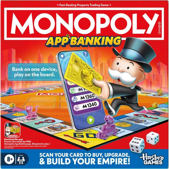 Game Hasbro Monopoly App Banking