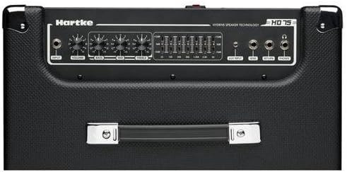 AMPLIFIER BASS GUITAR HARTKE HD75 12" HYDRIVE SPEAKER 75W COMBO