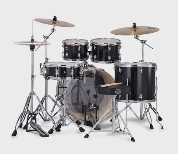 DRUM SET MAPEX VE5295FTCVH VENUS SHELL 5PCS BLACK GALAXY SPARKLE