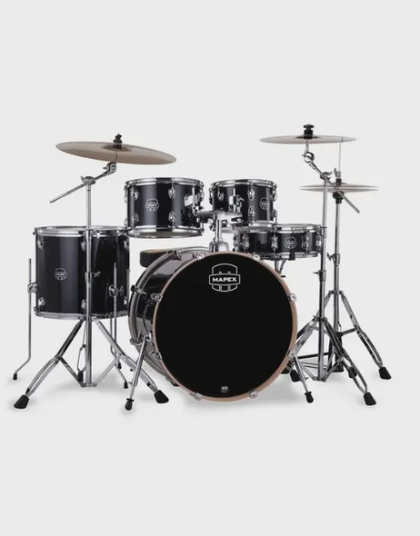 DRUM SET MAPEX VE5295FTCVH VENUS SHELL 5PCS BLACK GALAXY SPARKLE