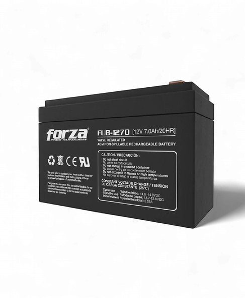 BATTERY RECHARGEABLE 12V 7AH FORZA FUB1270