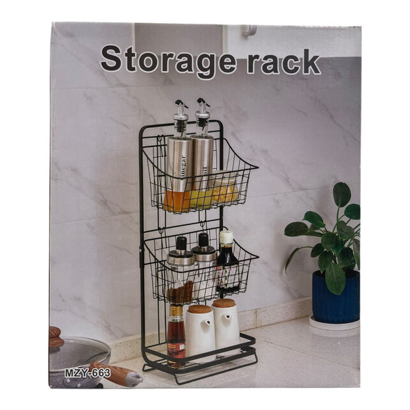 STORAGE RACK 3 TIER KITCHEN MZY-663