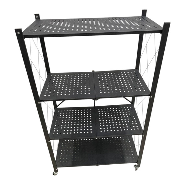 RACK 4 SHELVES BLACK CJ-2587-Y45
