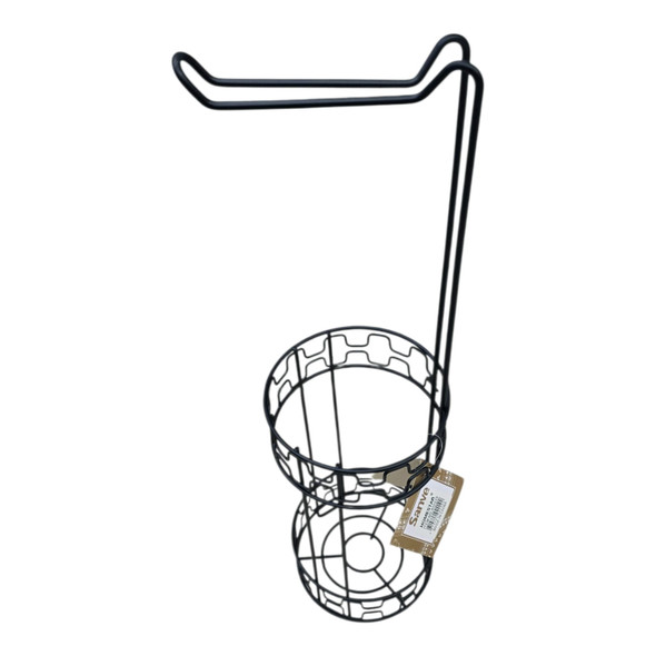 TOILET PAPER HOLDER ORGANIZER BRONZE SANYE