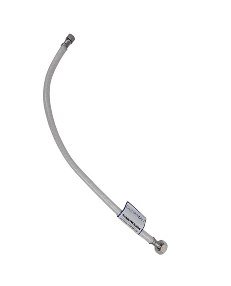 FLEX HOSE 1/2" X 3/8" X 20" DURAFLOW PVC ST203A-A20W