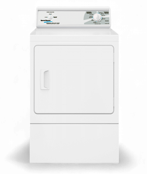 DRYER SPEED QUEEN LDG30RGS113TW01 COMMERCIAL FRONT LOAD GAS 27" 7.0CF