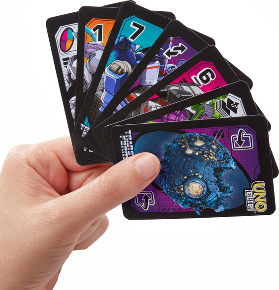 Game Mattel UNO Flip Transformers