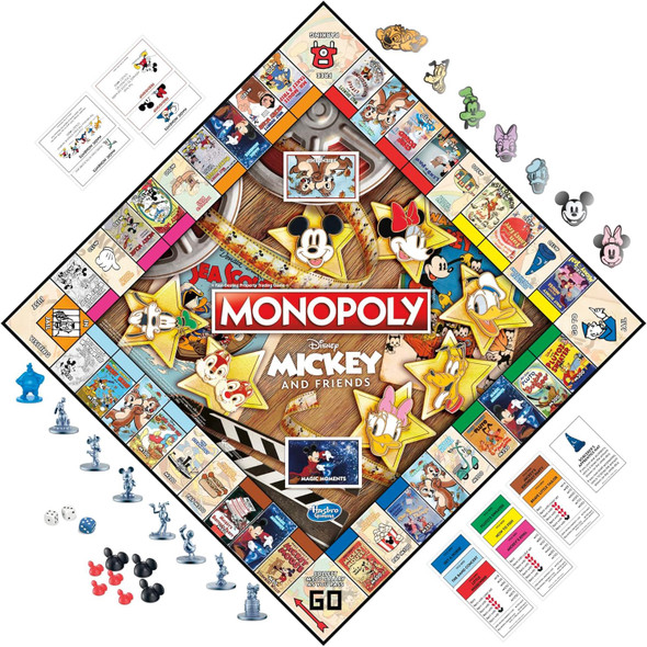 Game Hasbro Monopoly Disney Mickey & Friends