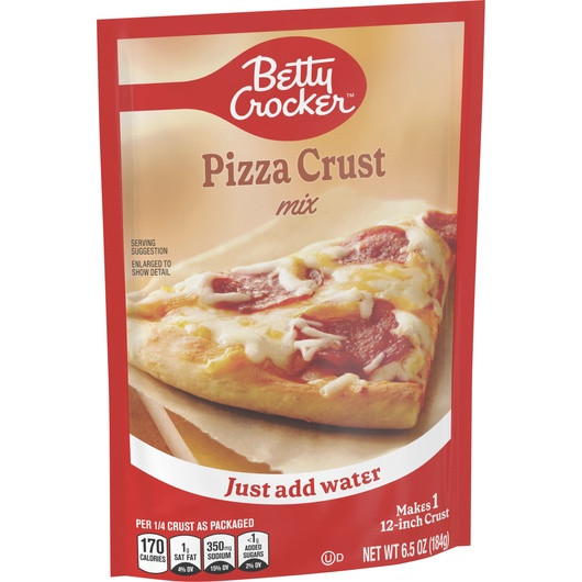 BETTY CROCKER PIZZA CRUST MIX 6.5oz
