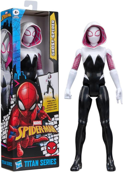 Toy Marvel Titan Spider Man Ghost-Spider 12"