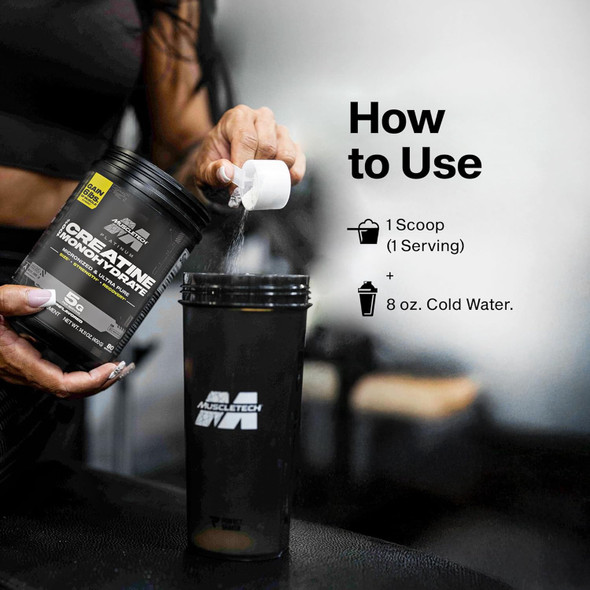 Supplement MuscleTech Creatine Monohydrate Powder Unflavored 14oz