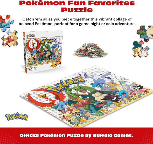 Puzzle Jigsaw Buffalo Games Pokémon 300pc