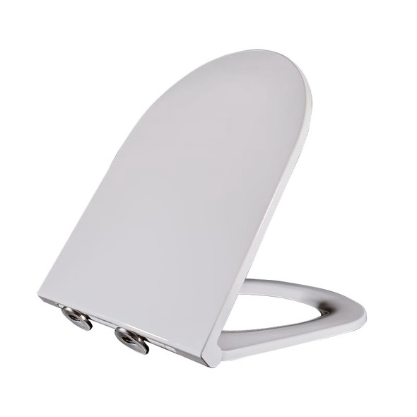 TOILET SEAT CRONEX 376110 D SHAPE SOFT CLOSE