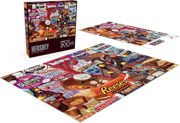 Puzzle Jigsaw Buffalo Games Hershey Deluxe Collage 300pc