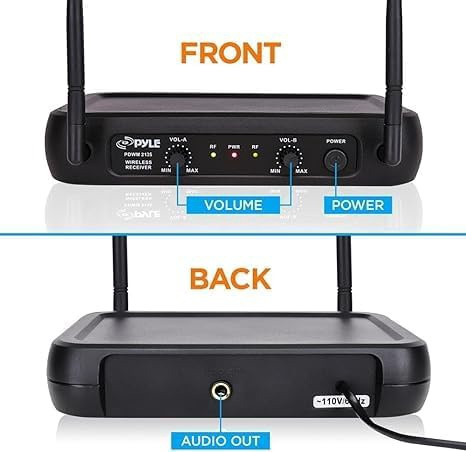 MICROPHONE SYSTEM KIT PYLE VHF PROFESIONAL PDWM2135