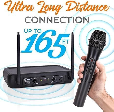 MICROPHONE SYSTEM KIT PYLE VHF PROFESIONAL PDWM2135