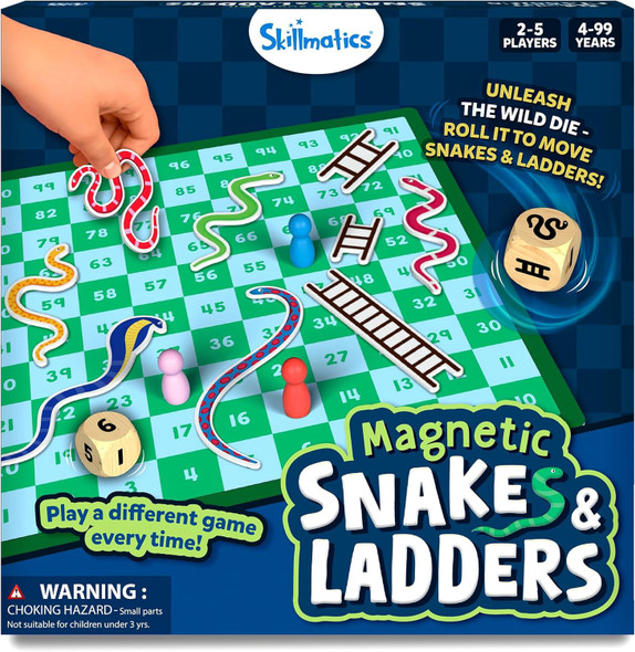 Game Skillmatics Snakes & Ladders Magnetic
