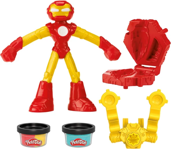 Toy Play-Doh Marvel Iron Man Blast Launcher