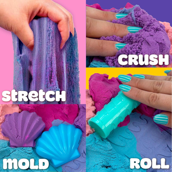 Toy Play-Doh Sand Castle Bucket 5 Colors & Scents