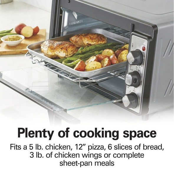 AIR FRYER OVEN HAMILTON BEACH 31480