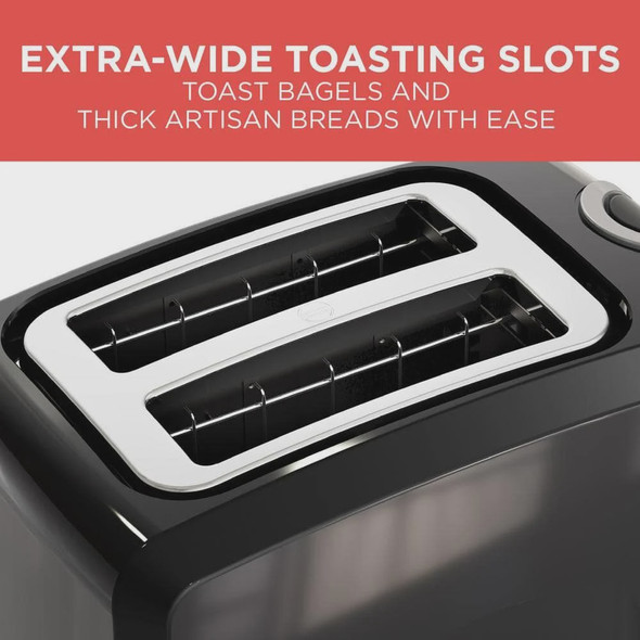 TOASTER 2 SLICE BLACK & DECKER T2569B BLACK