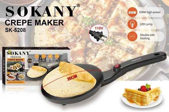 CREPE MAKER SOKANY SK-5208