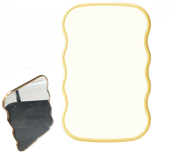 MIRROR DECORATIVE GOLD FRAME 21.5X30CM LUCKY HOME B50044A