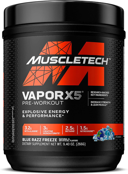 Supplement MuscleTech Pre-Workout Powder Vapor X5