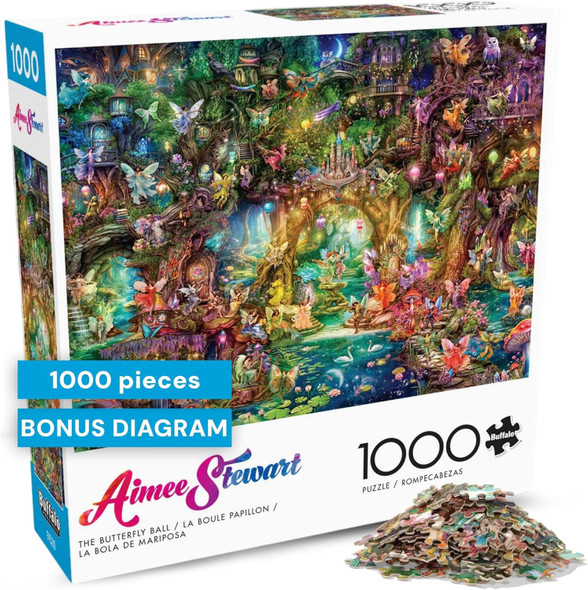 Puzzle Jigsaw Buffalo Games The Butterfly Ball 1000 pcs