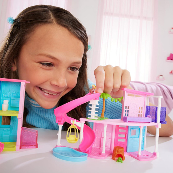 Toy Barbie Mini BarbieLand Doll House Set