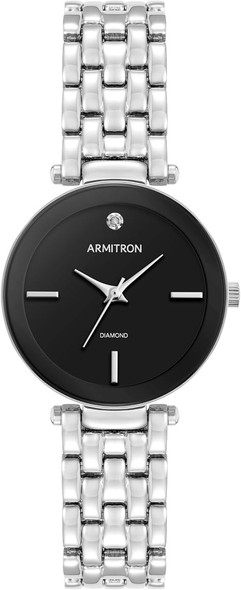 Watch Armitron Diamond Dial Bracelet 5952BKSV