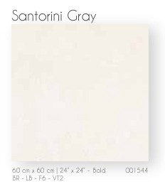 TILE CERAMIC 24X24 (60X60CM) SANTORINI GRAY