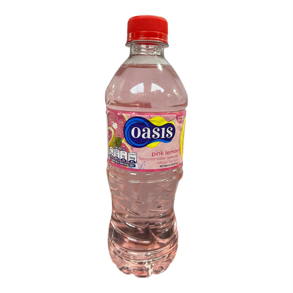 OASIS PINK LEMON FLAVOURED WATER 500ml