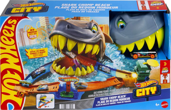 Toy Hot Wheels City Shark Chomp Beach