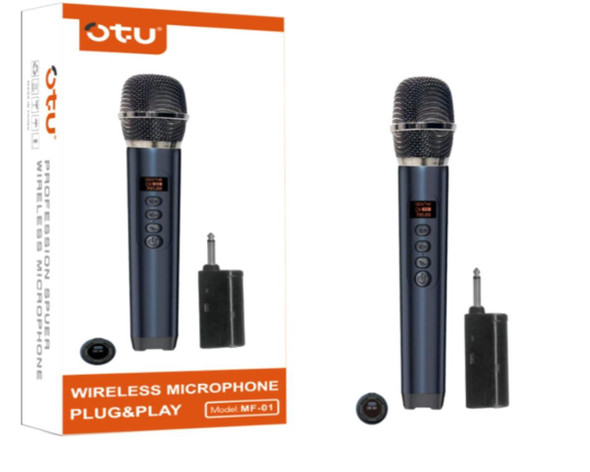 MICROPHONE WIRELESS OTU PLUG AND PLAY MF-01 1-HANDSET