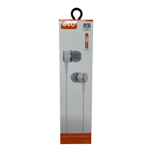 HEADPHONES WIRED IN EAR EARPHONE OTU HJ-16 TYPE -C
