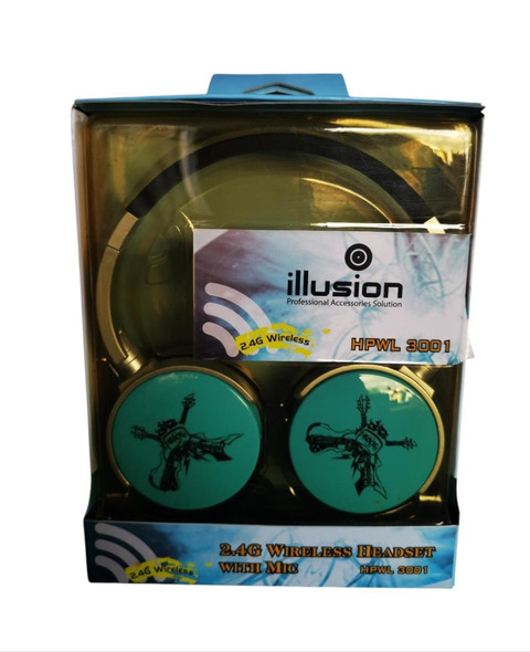 COMP. HEADPHONE HPWL-3001 ILLUSION WIRELESS