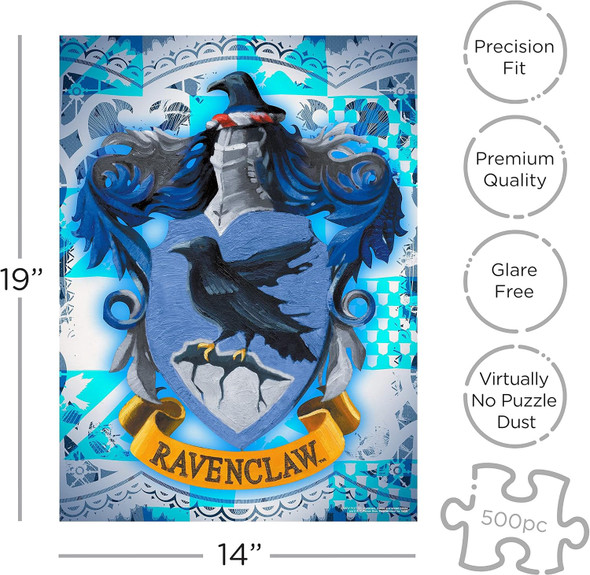 Puzzle Jigsaw Wizarding World Of Harry Potter Ravenclaw Crest 500pcs
