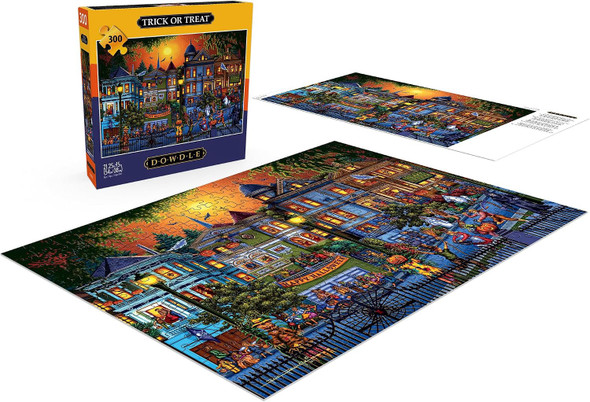 Puzzle Jigsaw Buffalo Games Dowdle Trick or Treat 300pcs