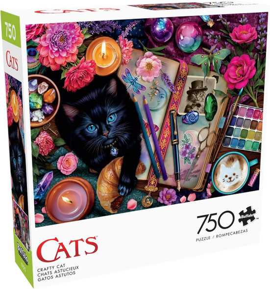 Puzzle Jigsaw Buffalo Games Crafty Cats 750pcs