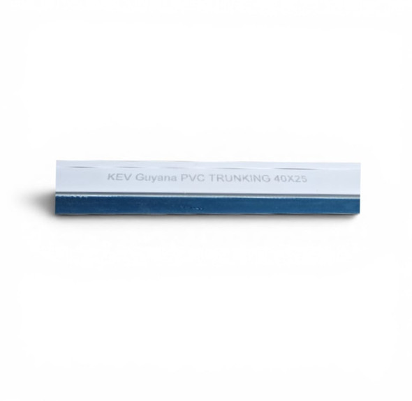 TRUNKING KEV 25MM X 40MM WITH ADHESIVE PVC 9.5FT
