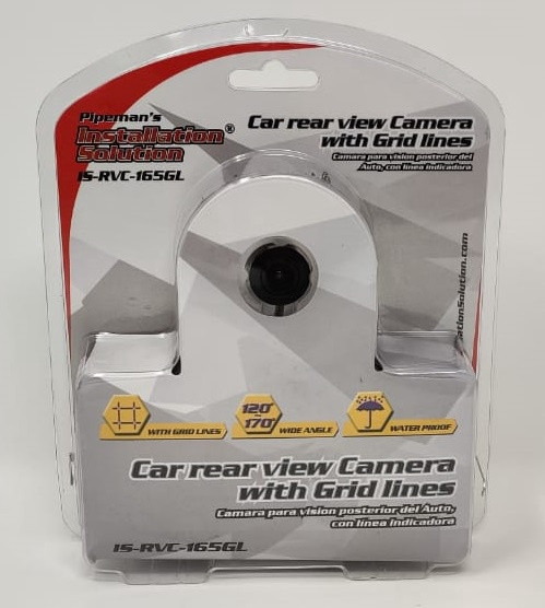 REAR VIEW CAMERA CAR PIPEMAN'S IS-RVC-165GL