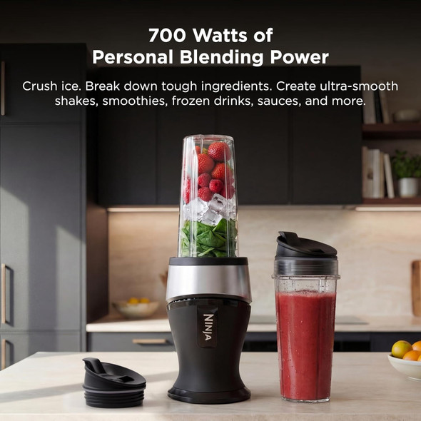 BLENDER NINJA FIT COMPACT 700W BLACK QB3001SS