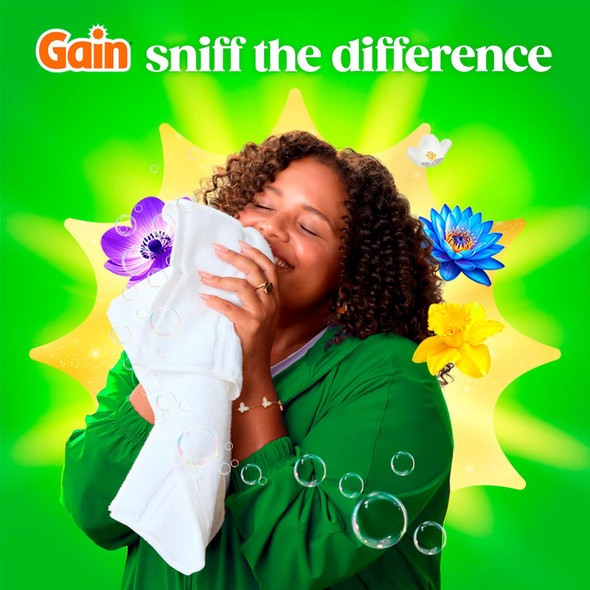 Washing Machine Detergent Gain Flings Odor Defense 112count