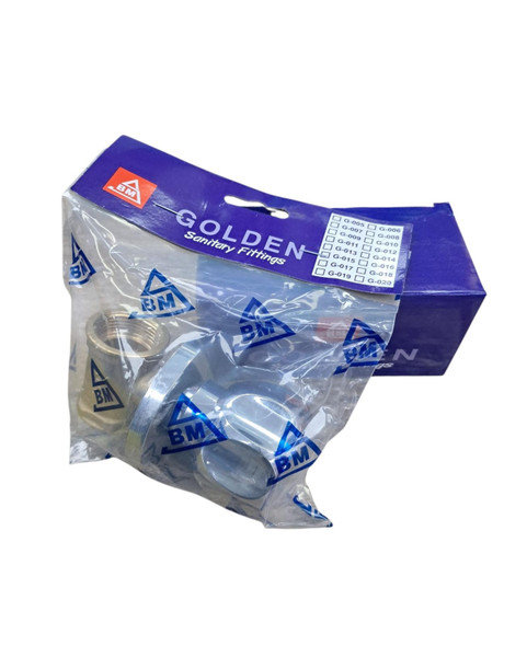 SHOWER VALVE 3/4" GC GOLDEN SANITARY CHROME