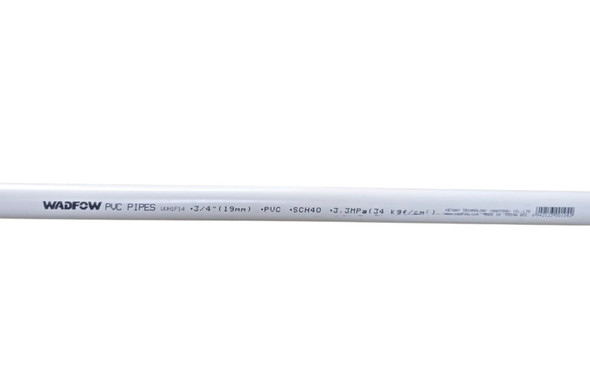 PIPE PVC 3/4" PRESSURE WADFOW 9FT 10"