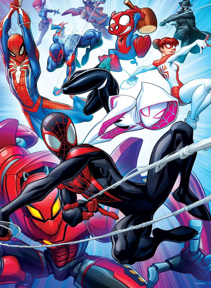 Puzzle Jigsaw Buffalo Games Marvel Spider-Verse 4 Pack