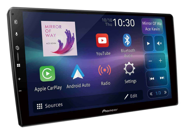 DVD CAR PIONEER DMH-AP6650BT 9" 2-DIN DECKLESS