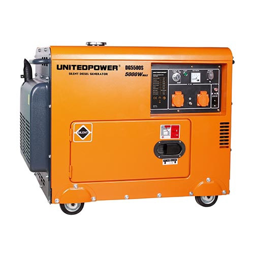 GENERATOR UNITEDPOWER 5000W LFG-DG5500SE DIESEL SILENT